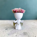 Matera Ángel con Alas Doradas - Decoración Impresa en 3D