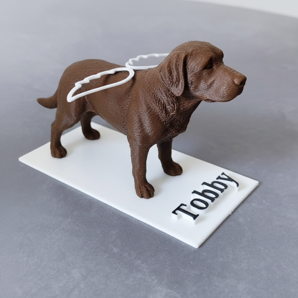 Labrador 3D figurine